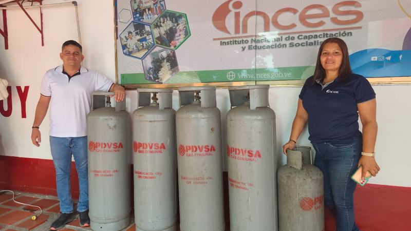 YARACUY | Inces fortalece formación gastronómica con adquisición de cilindros de gas