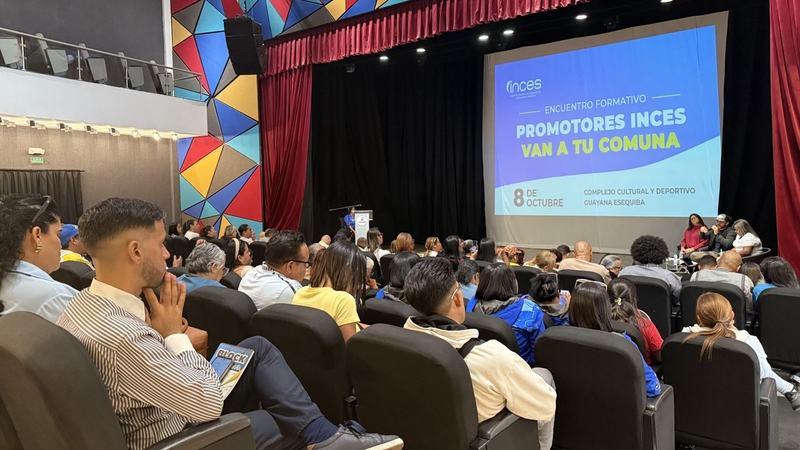 Promotores Inces continúan en proceso formativo