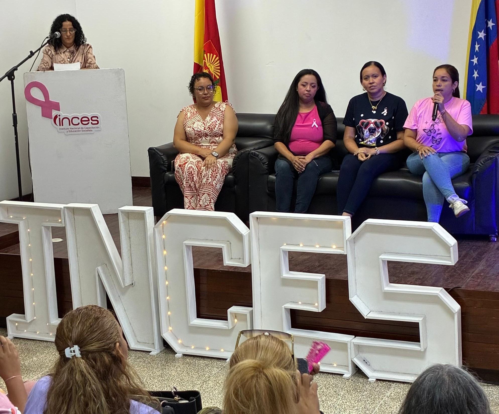ARAGUA | Inces refuerza prevención del cáncer de mama