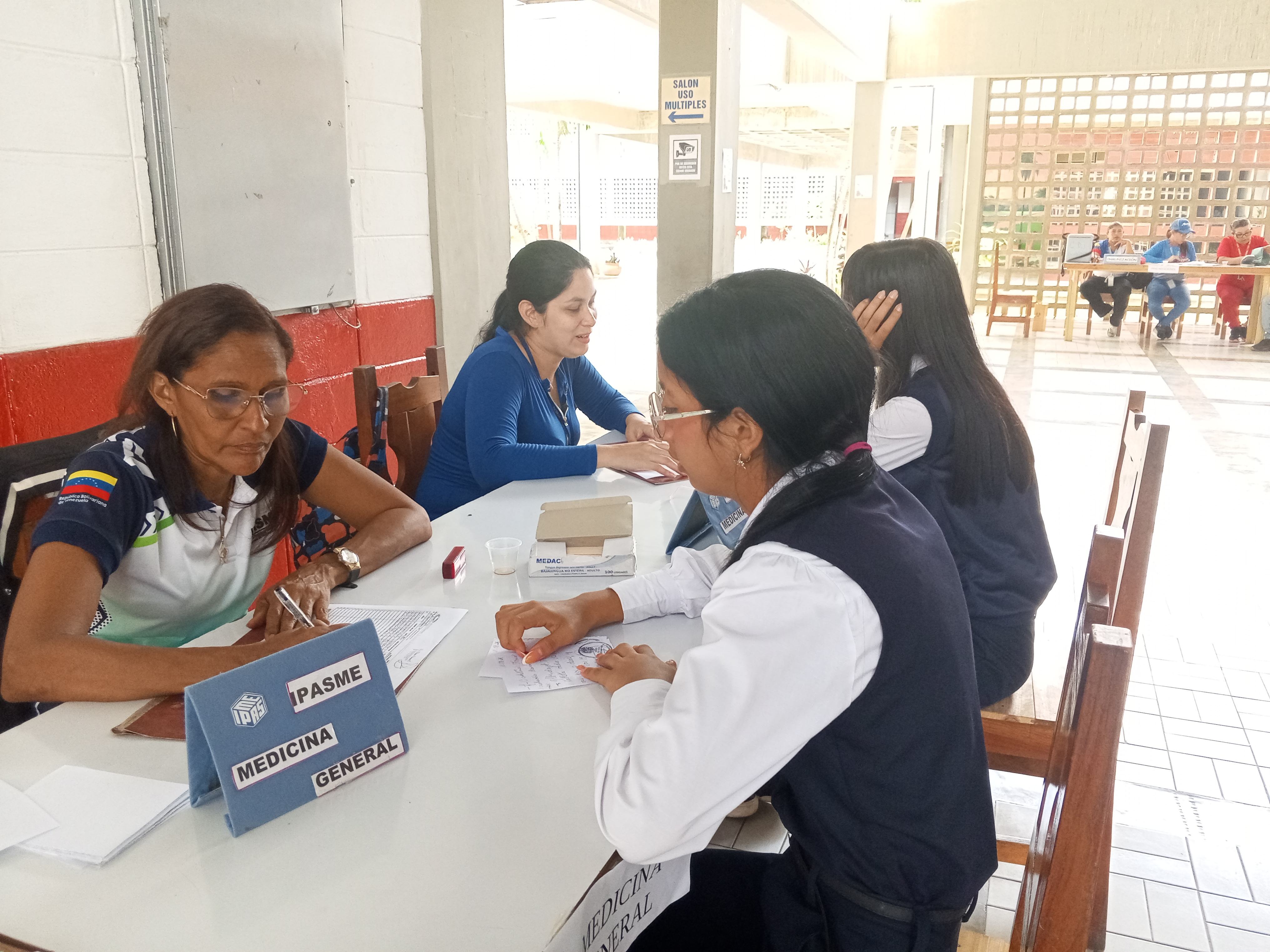 BARINAS | Inces priorizó el lado humano con jornada médica integral para su comunidad y punto y círculo