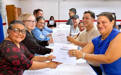 BOLÍVAR | Inces certificó a 102 participantes e inauguró sala de exposición productiva en San Félix