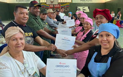 MONAGAS | Inces entregó más de 600 certificaciones en Caripe tras cierre de formaciones