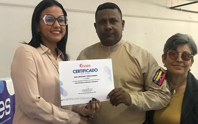 FALCÓN | Inces certificó a trabajadores de varias instituciones del Estado