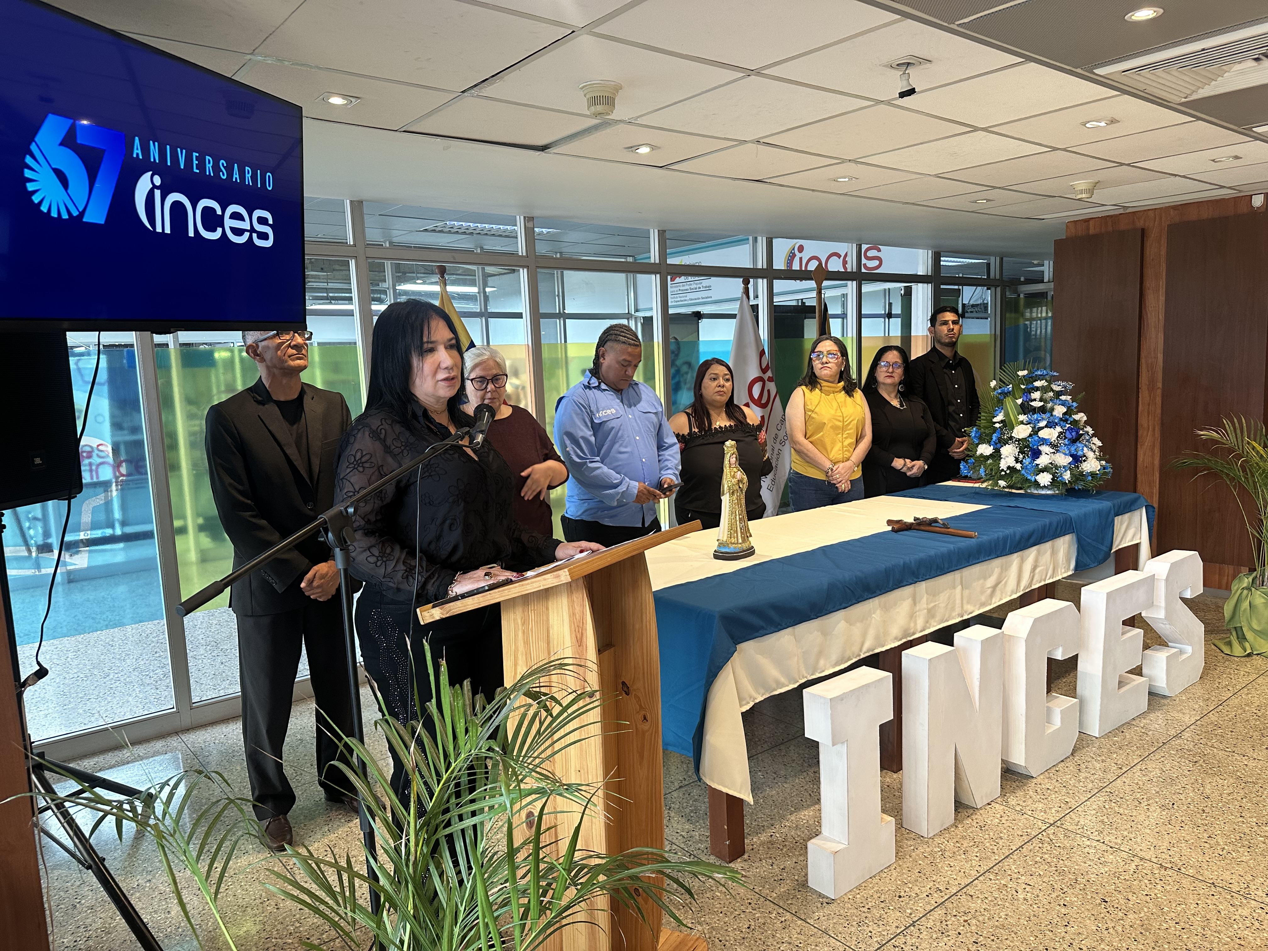 MIRANDA | Inces reconoció labor de sus trabajadores por el 67° aniversario de la institución