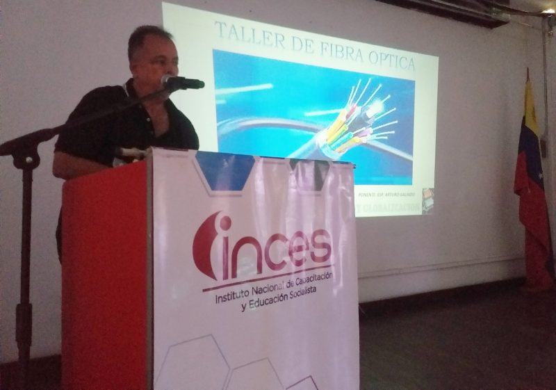 ARAGUA | Inces impulsa el dominio técnico de la Fibra Óptica en Maracay