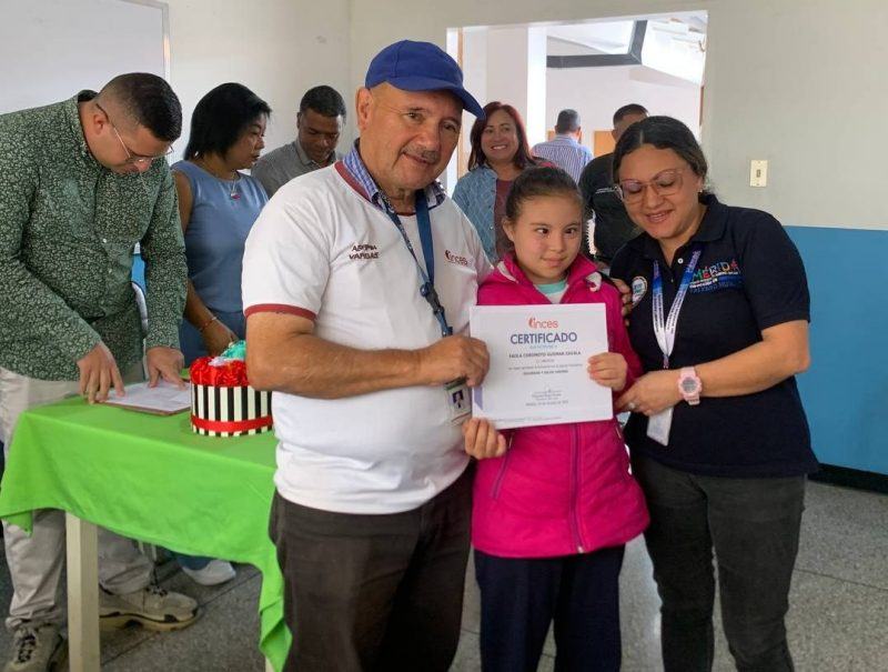 MÉRIDA | Estudiantes de escuela especial egresaron del Inces en Seguridad y Salud Labora