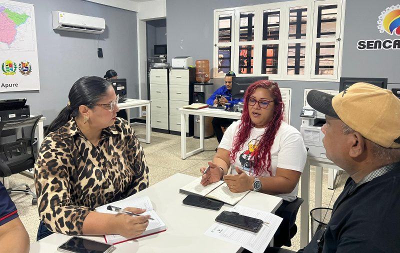 APURE | Inces y el Ministerio de Industria y Comercio sostuvieron reunión de trabajo