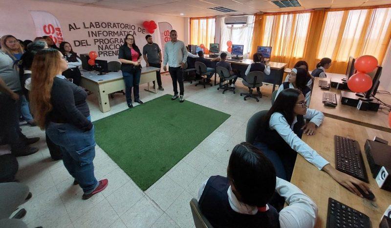 PORTUGUESA | Inces inaugura moderno laboratorio de informática para fortalecer el Programa Nacional  - inline
