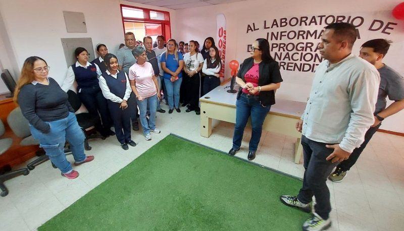 PORTUGUESA | Inces inaugura moderno laboratorio de informática para fortalecer el Programa Nacional de Aprendizaje